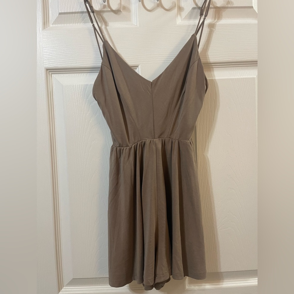 Spaghetti Strap Short Romper